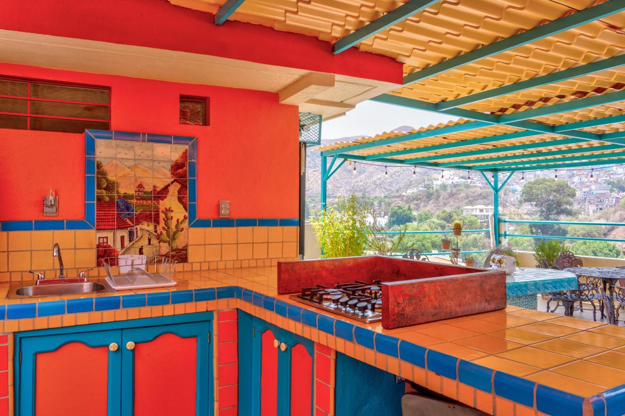 Casa De Colores Guanajuato Bagian luar foto